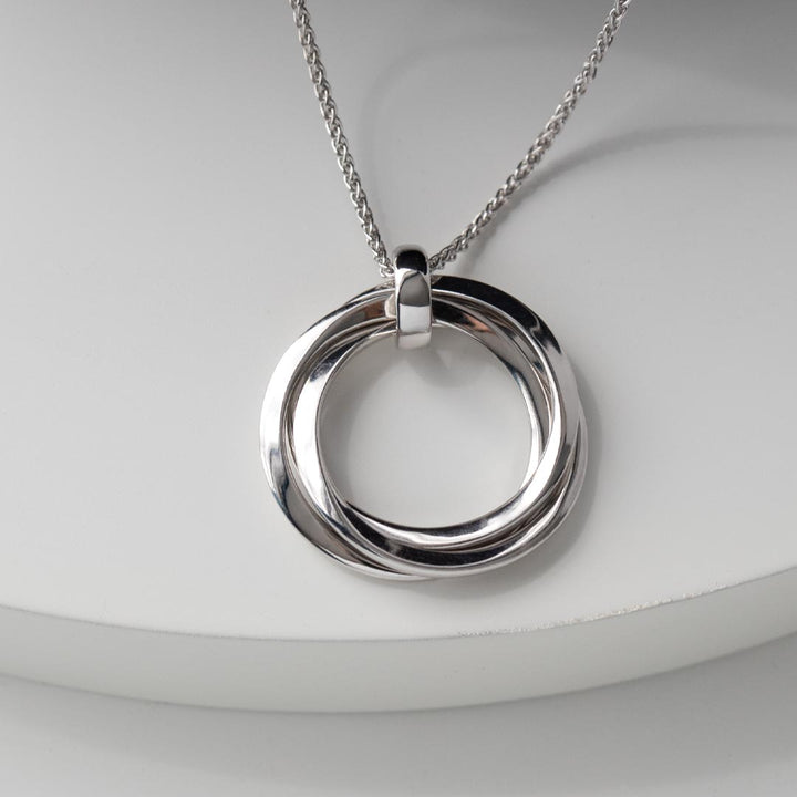Kit Heath Silver Bevel Trilogy Slider Necklace - MococoKit Heath9170RP5038159165412Necklaces