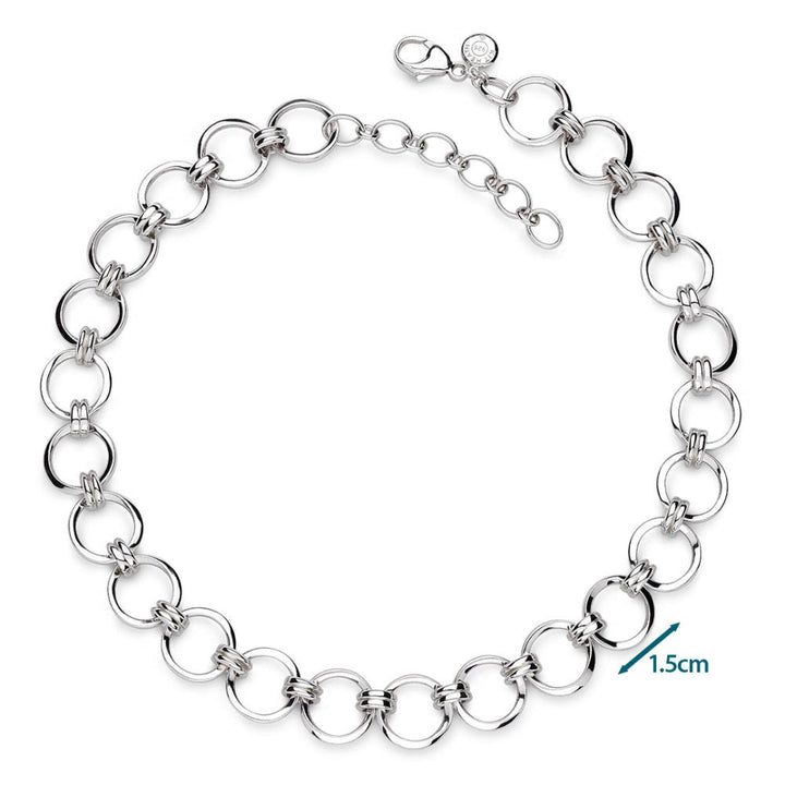 Kit Heath Silver Bevel Unity Statemen Necklace - MococoKit Heath91881RP5038159167904Necklaces