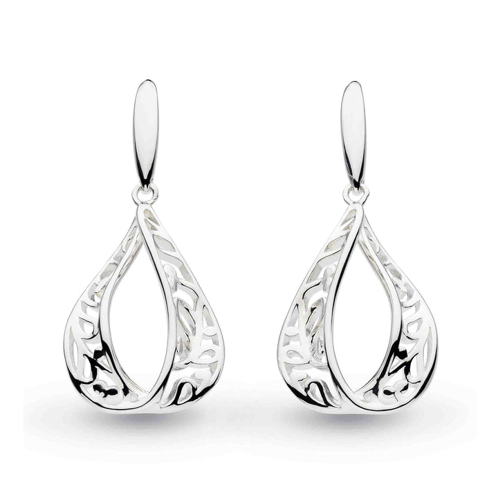 Kit Heath Silver Blossom Flourish Loupe Earrings - MococoKit Heath60013RP5038159164071Earrings