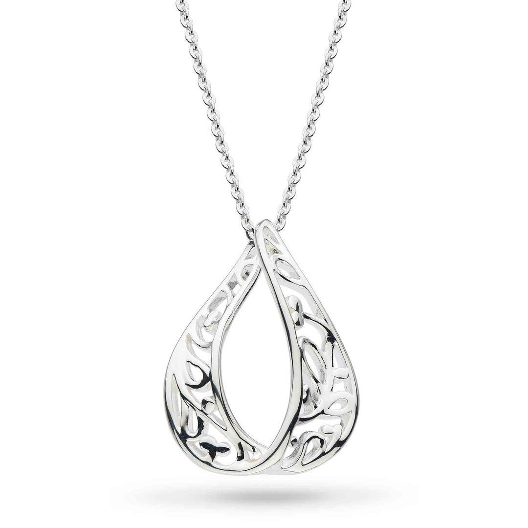 Kit Heath Silver Blossom Flourish Loupe Necklace - MococoKit Heath90013RP5038159164095Necklaces