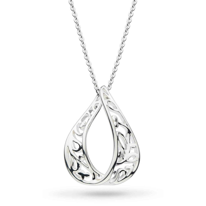 Kit Heath Silver Blossom Flourish Loupe Necklace - MococoKit Heath90013RP5038159164095Necklaces