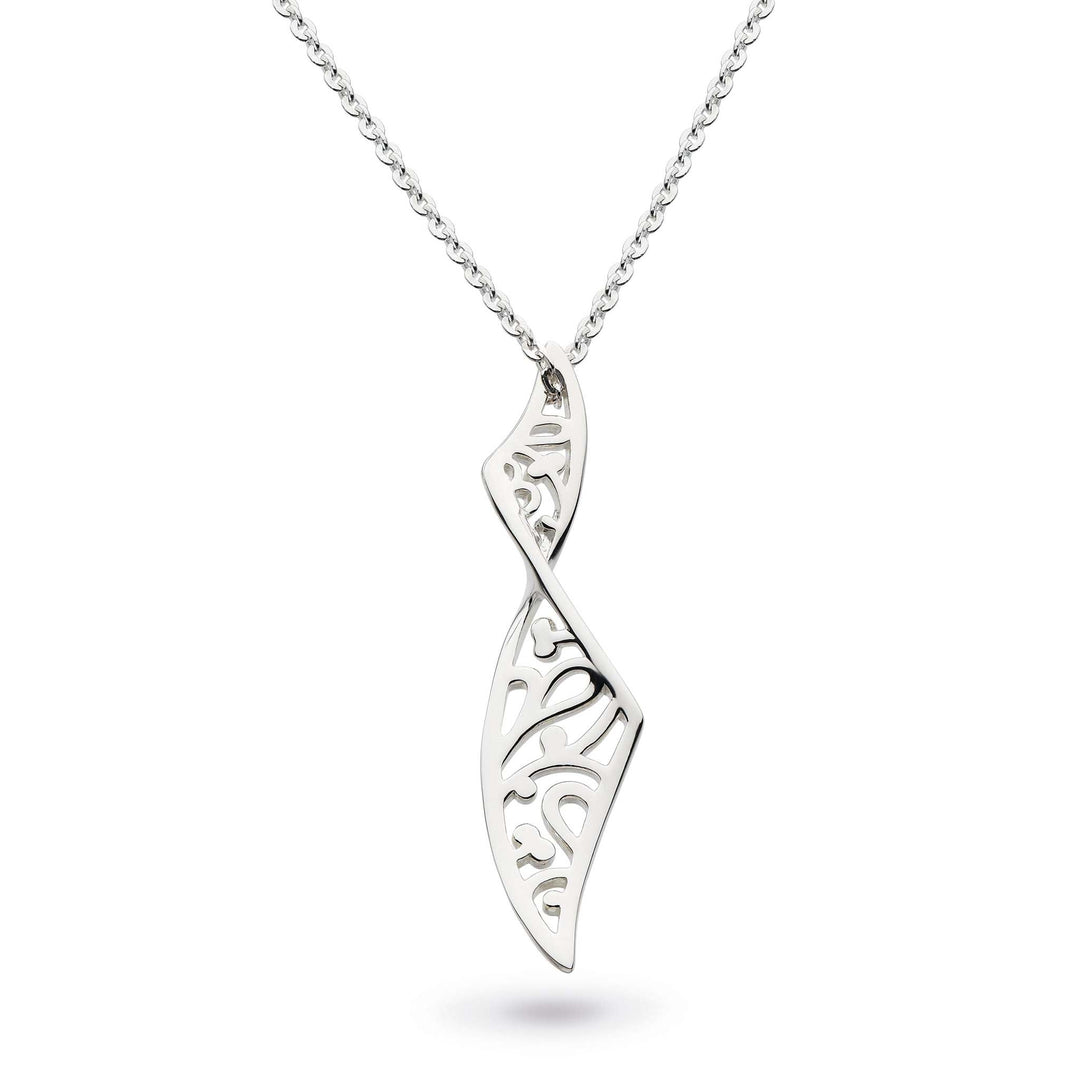 Kit Heath Silver Blossom Flourish Twist Necklace - MococoKit Heath90015RP5038159164101Necklaces