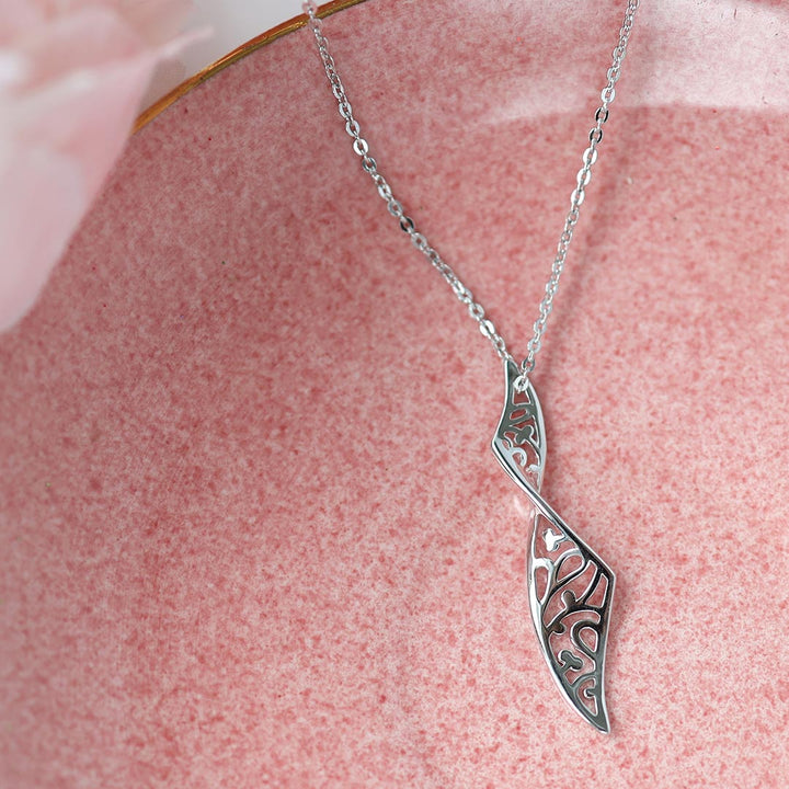 Kit Heath Silver Blossom Flourish Twist Necklace - MococoKit Heath90015RP5038159164101Necklaces