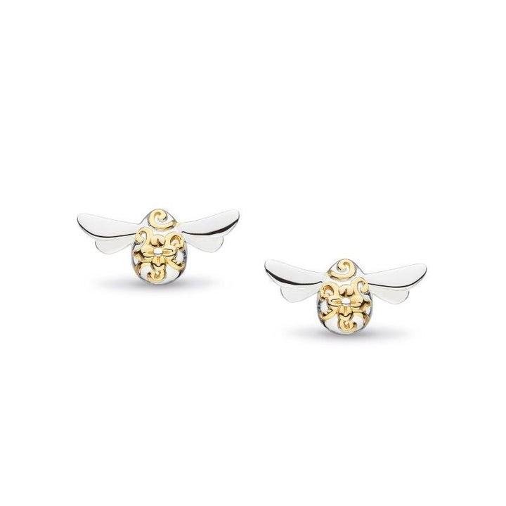 Kit Heath Silver Blossom Flyte Honey Bee Stud Earrings - MococoKit Heath40338GRP5038159159862Earrings