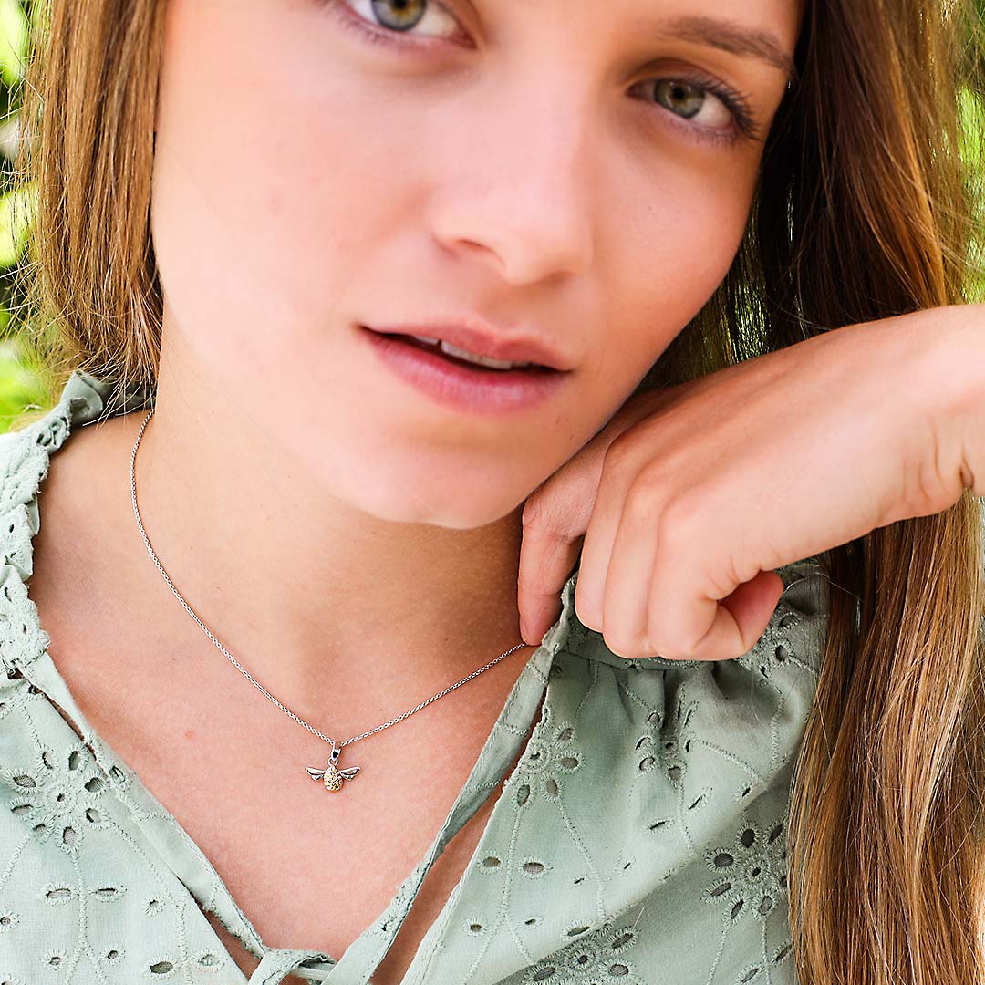 Kit Heath Silver Blossom Flyte Mini Necklace - MococoKit Heath90337GRP5038159160455Necklaces