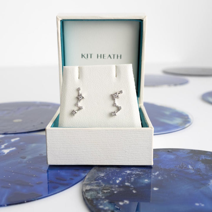 Kit Heath Silver Celeste Constellation Mismatch Earrings - MococoKit Heath30471CZ5038159165771Earrings