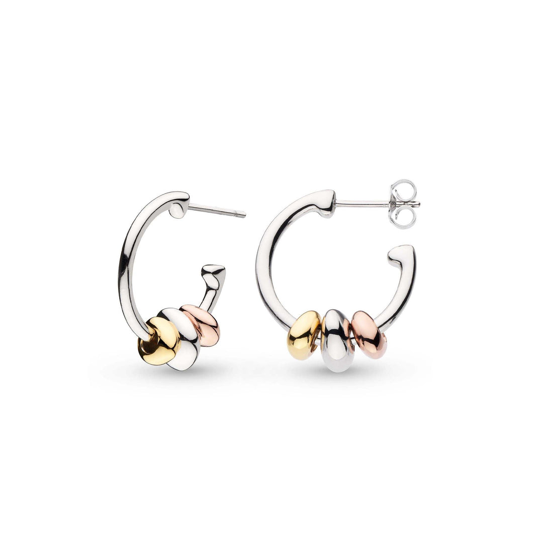 Kit Heath Silver Coast Tumble Golden Hoop Earrings - MococoKit Heath60195GRG5038159167263Earrings