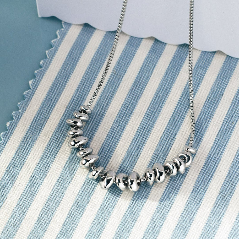 Kit Heath Silver Coast Tumble Grande Multi Pebble Necklace - MococoKit Heath90201RP5038159160301Necklaces