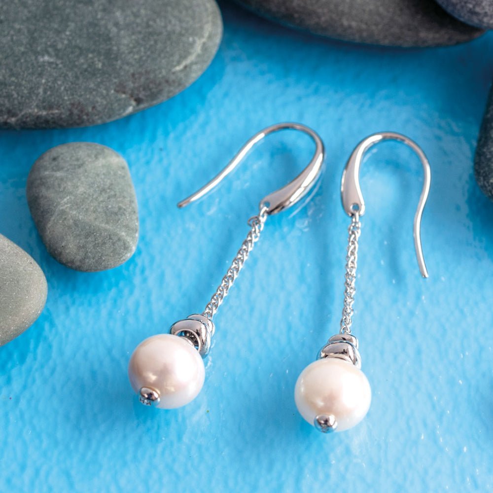 Kit Heath Silver Coast Tumble Pearl Drop Earrings - MococoKit Heath50166FP5038159167607Earrings