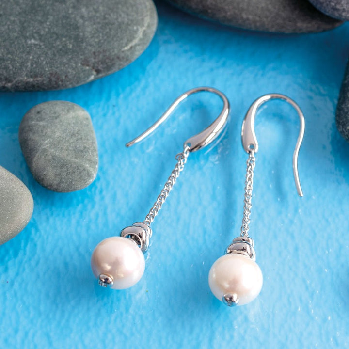 Kit Heath Silver Coast Tumble Pearl Drop Earrings - MococoKit Heath50166FP5038159167607Earrings