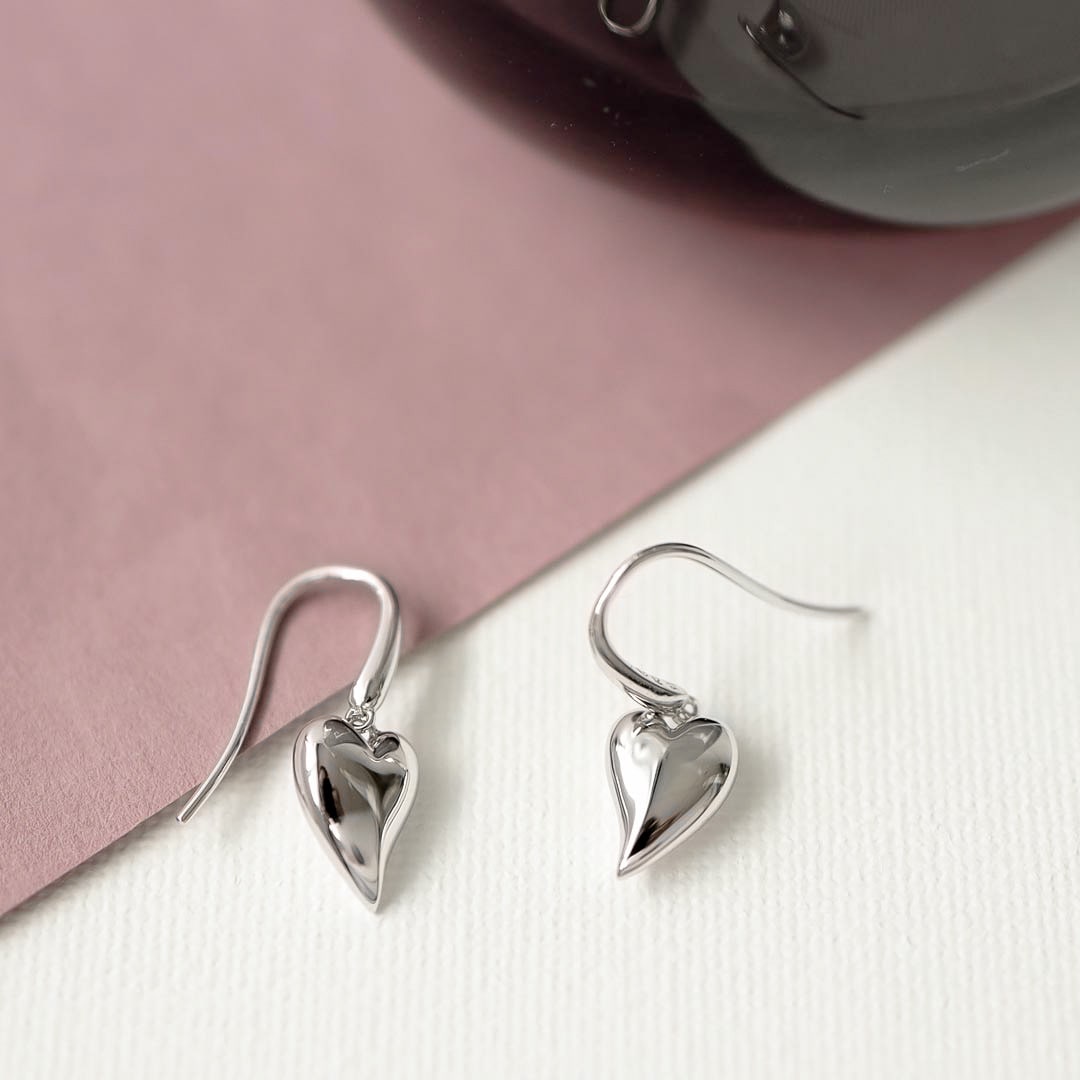 Kit Heath Silver Desire Cherish Heart Drop Earrings - MococoKit Heath60507RP5038159160059Earrings