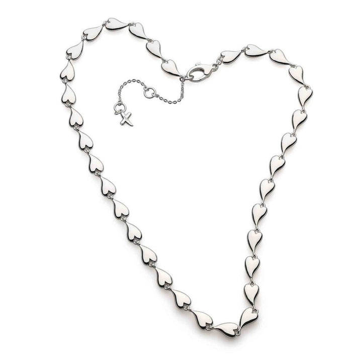 Kit Heath Silver Desire Kiss Linking Hearts Necklace - MococoKit Heath90LK5038159154645Necklaces
