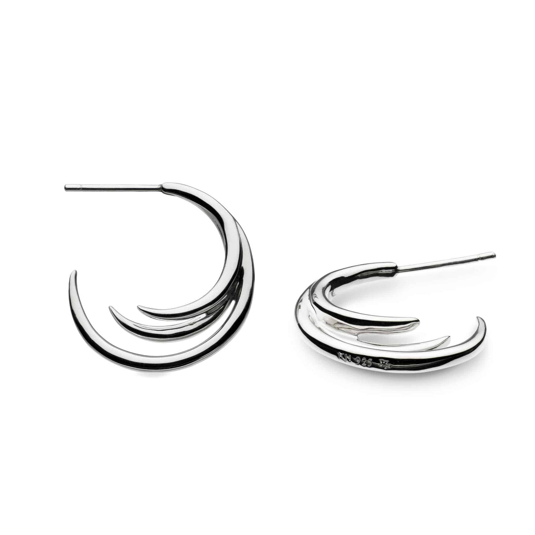 Kit Heath Silver Entwine Helix Wrap Hoop Earrings - MococoKit Heath60237RP5038159163326Earrings