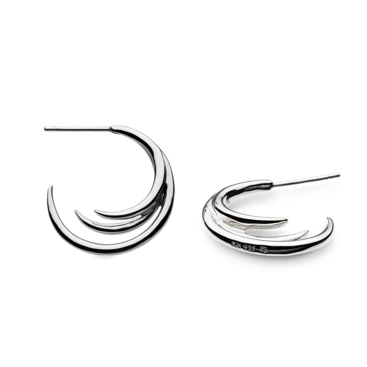 Kit Heath Silver Entwine Helix Wrap Hoop Earrings - MococoKit Heath60237RP5038159163326Earrings
