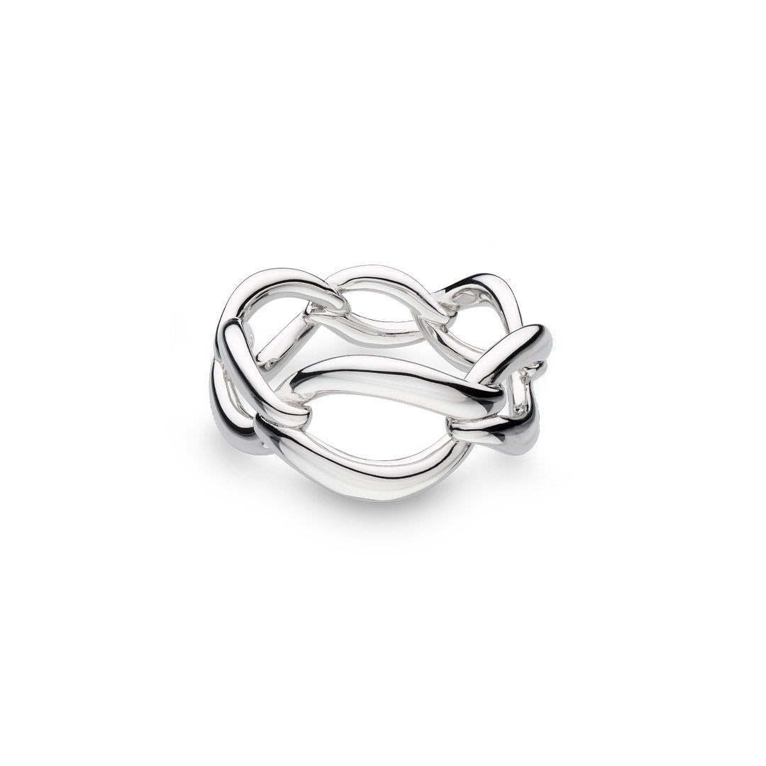 Kit Heath Silver Entwine Twine Link Ring - MococoKit Heath21143RPM5038159168857Rings