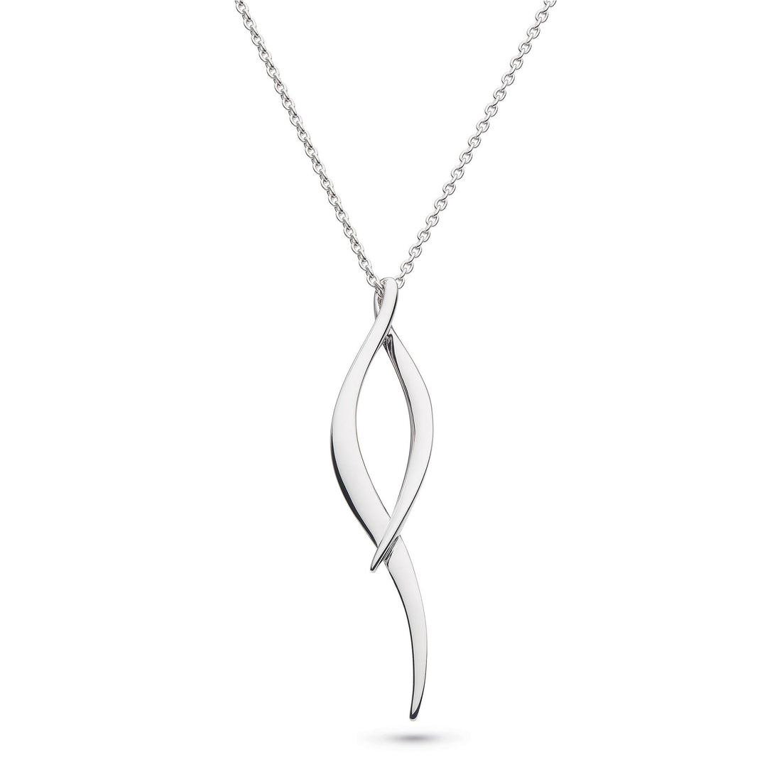 Kit Heath Silver Entwine Twine Twist Necklace - MococoKit Heath90223RP5038159154980Necklaces