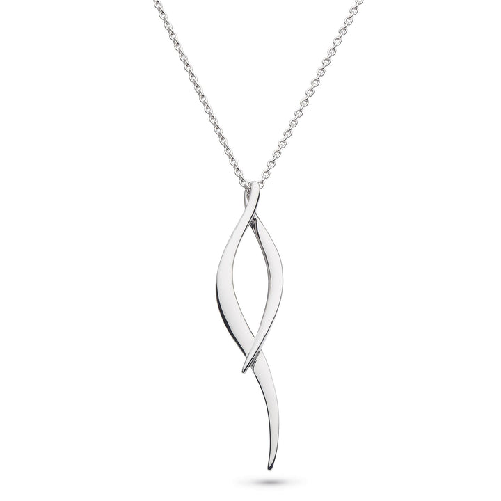 Kit Heath Silver Entwine Twine Twist Necklace - MococoKit Heath90223RP5038159154980Necklaces