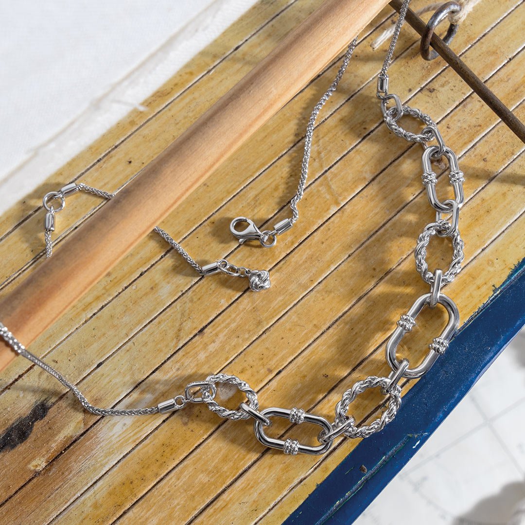 Kit Heath Silver Marina Graduated Chain Necklace - MococoKit Heath91098RP5038159168741Necklaces