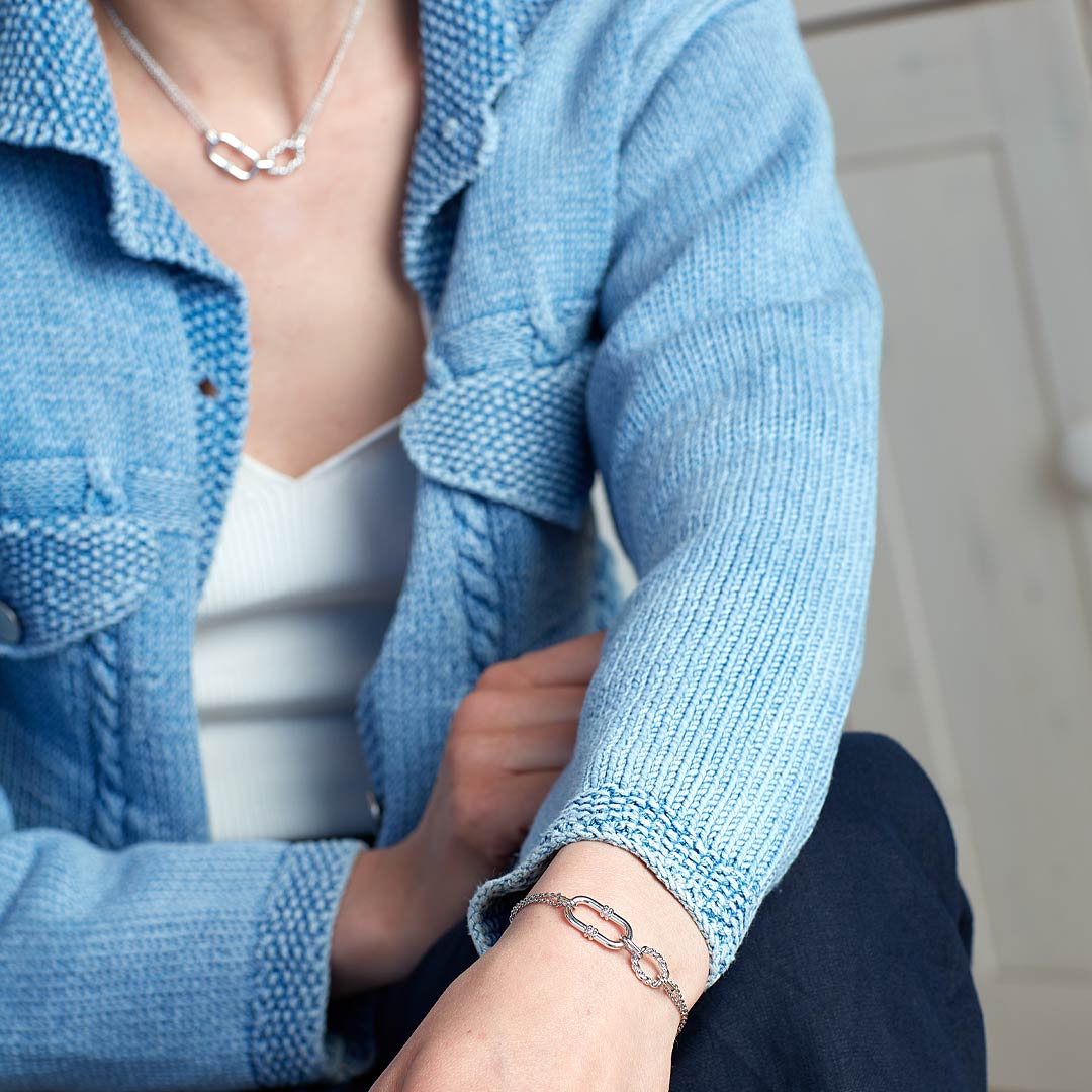 Kit Heath Silver Marina Grande Twin Chain Necklace - MococoKit Heath91097RP5038159168734Necklaces