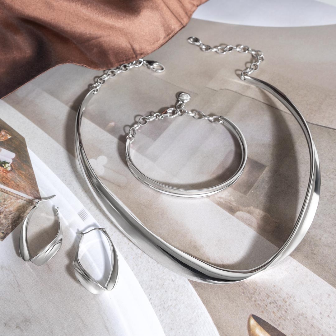 Kit Heath Silver Serenity Grande Collar Necklace - MococoKit Heath91186RP5038159168314Necklaces