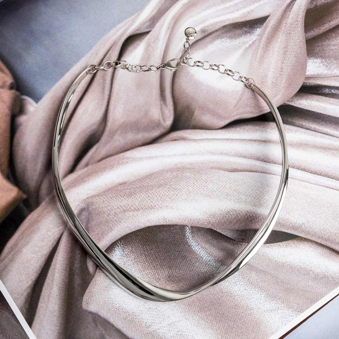 Kit Heath Silver Serenity Grande Collar Necklace - MococoKit Heath91186RP5038159168314Necklaces