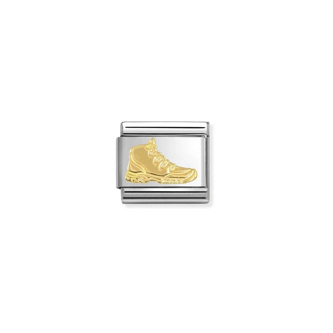 Nomination Classic Gold Hiking Shoe Charm - MococoNomination030109/468033497565389Charms and Links