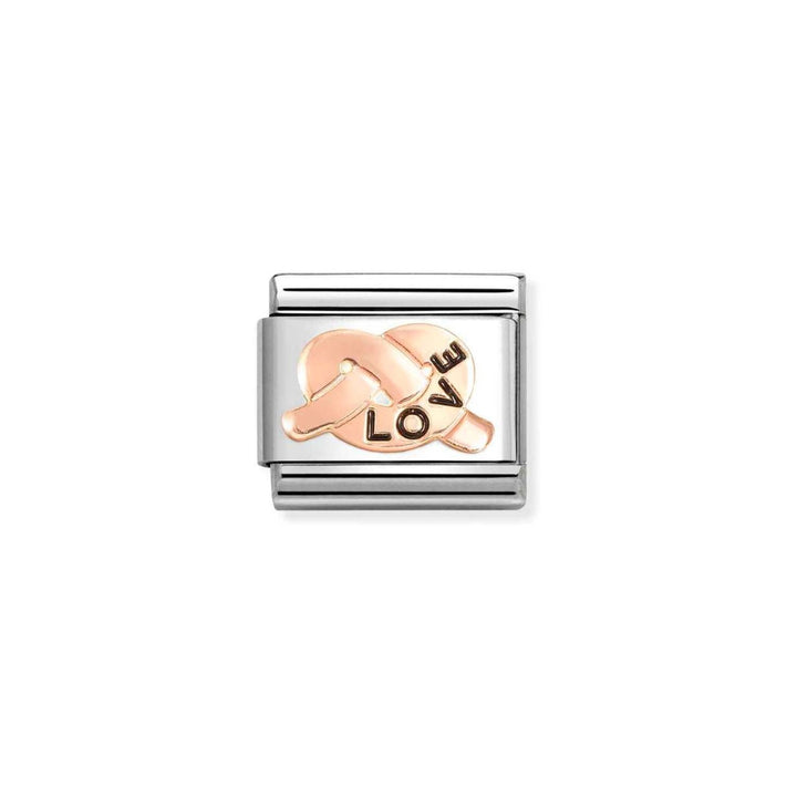 Nomination Classic Love Knot Rose Gold Charm - MococoNomination430202/358033497549631Charms and Links