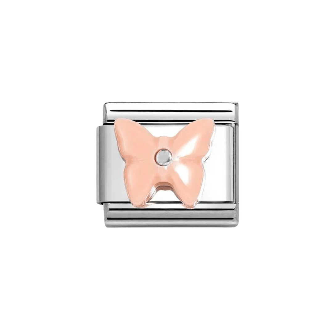 Nomination Classic Pink CZ Butterfly Charm - MococoNomination330509/148033497550064Charms and Links