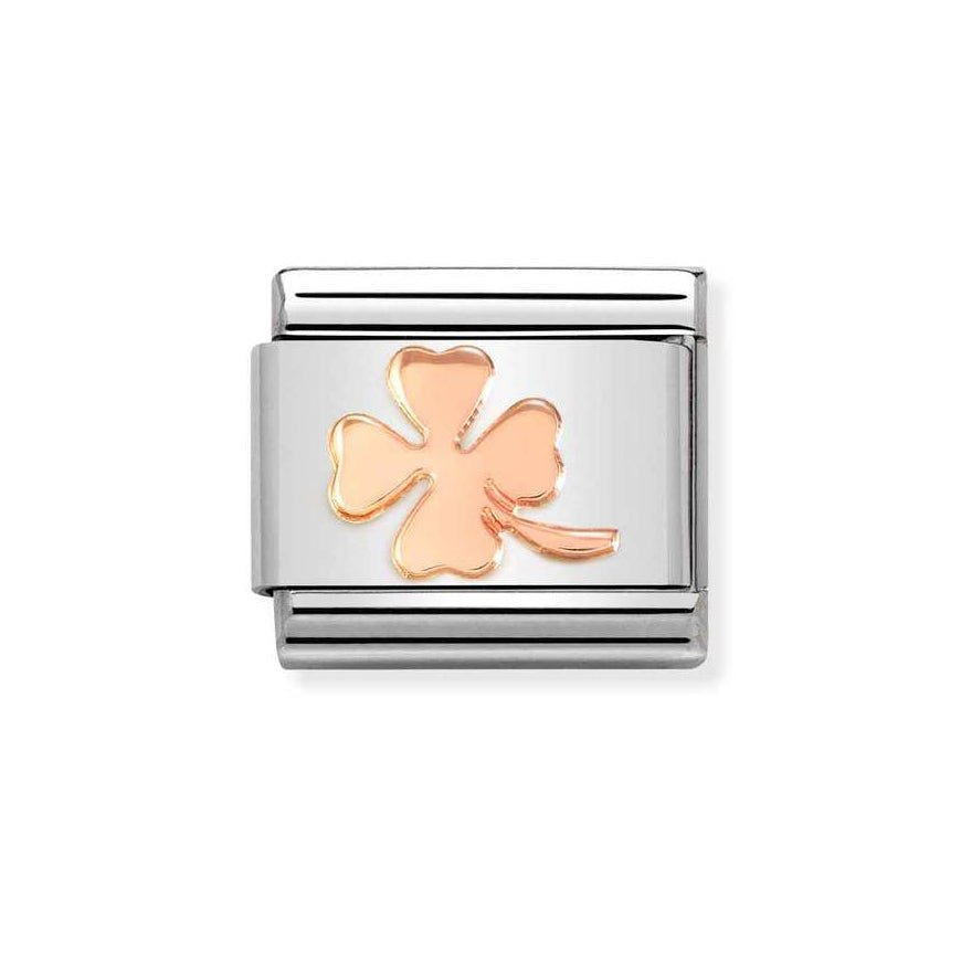 Nomination Classic Rose Gold Clover Leaf Charm - MococoNomination430104/448033497528322Charms and Links