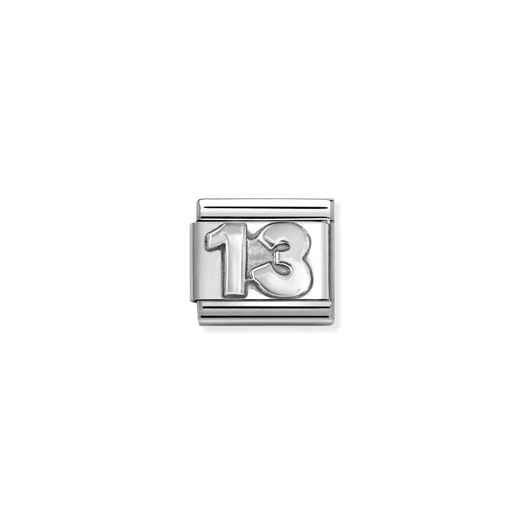 Nomination Classic Silver 13 Charm - MococoNomination330101/758033497553454Charms and Links
