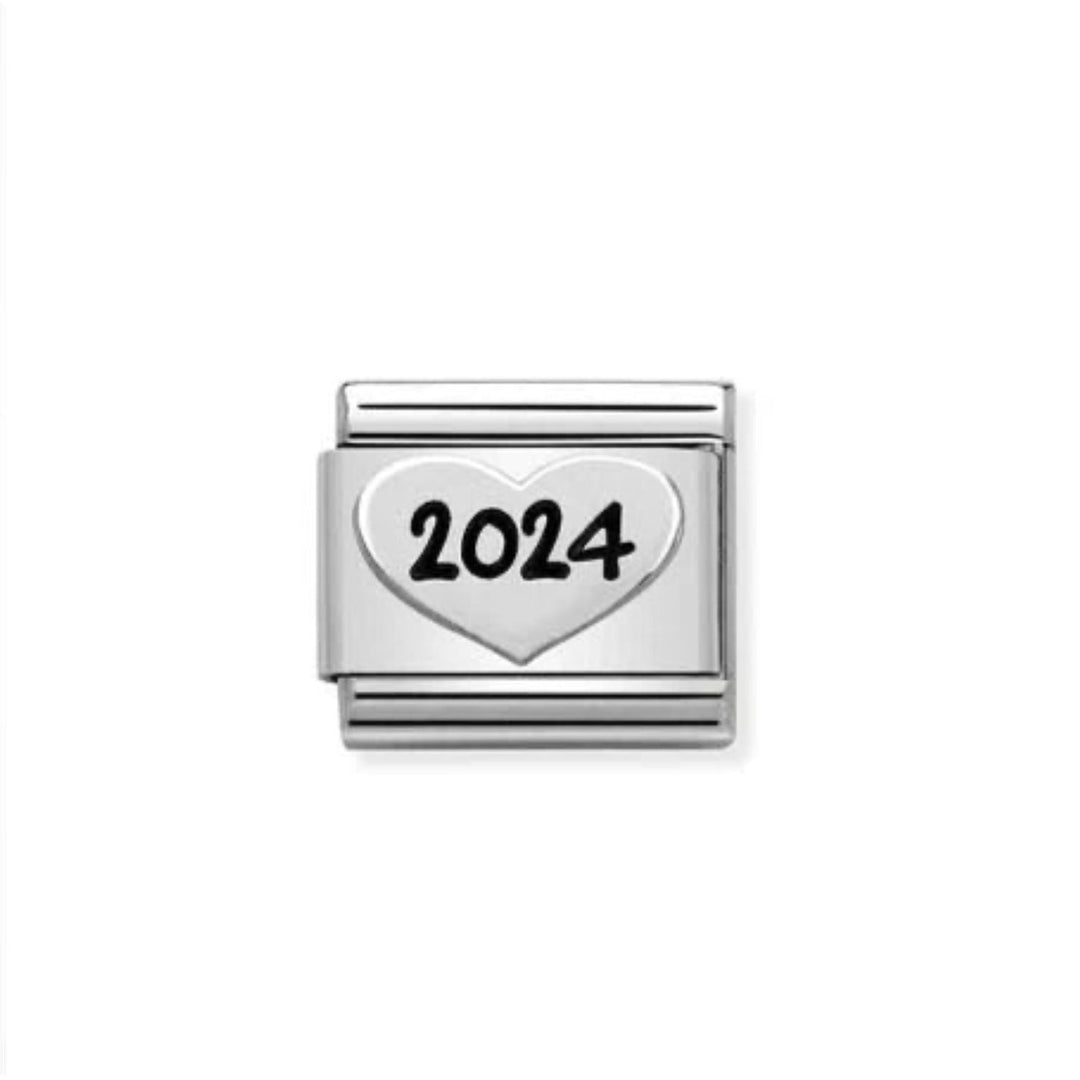 Nomination Classic Silver 2024 Heart Charm - MococoNomination330101/638033497536372Charms and Links