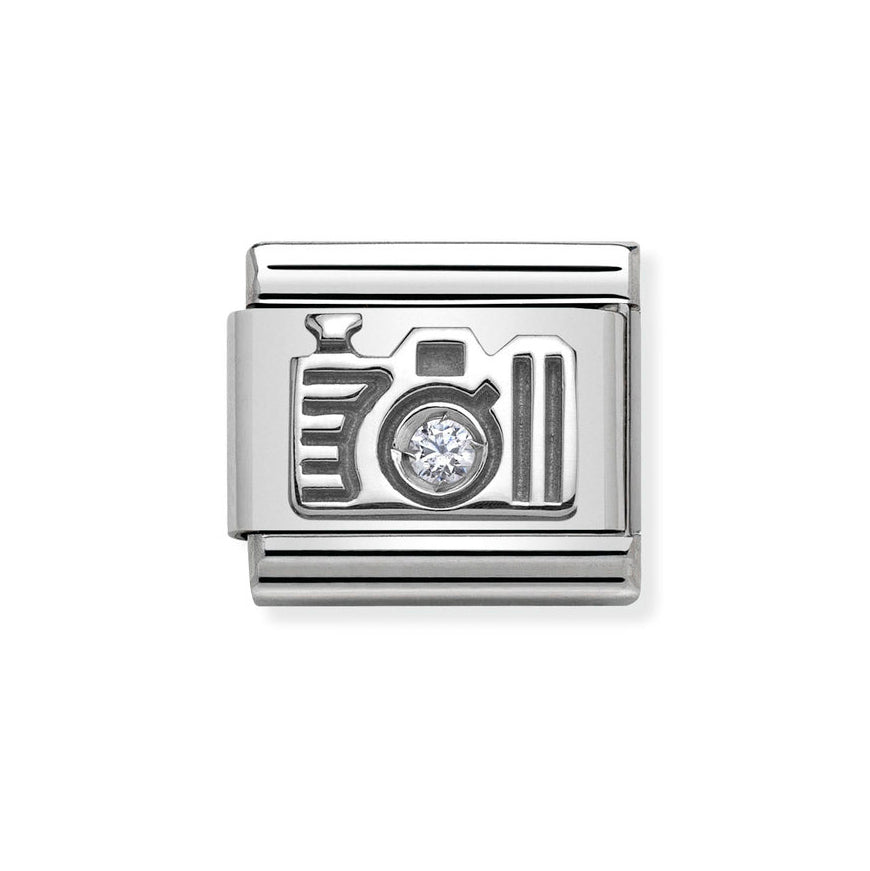 Nomination Classic Silver Camera Charm - MococoNomination330311/068033497388537Charms and Links