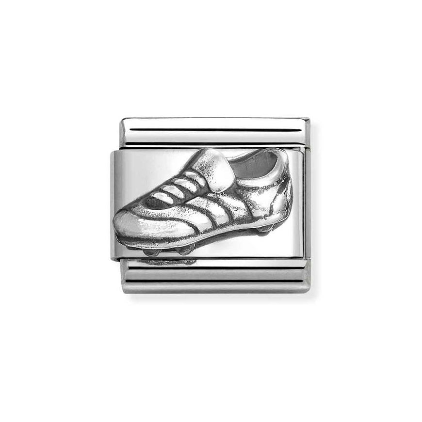 Nomination Classic Silver Football Boot Charm - MococoNomination330101/678033497537614Charms and Links