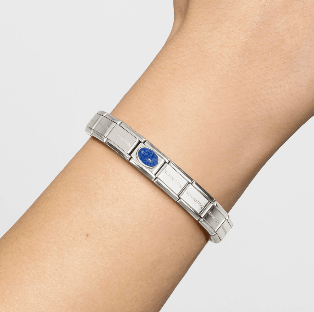 Nomination Classic Silver Lapis Charm - MococoNomination330510/098033497565969Charms and Links
