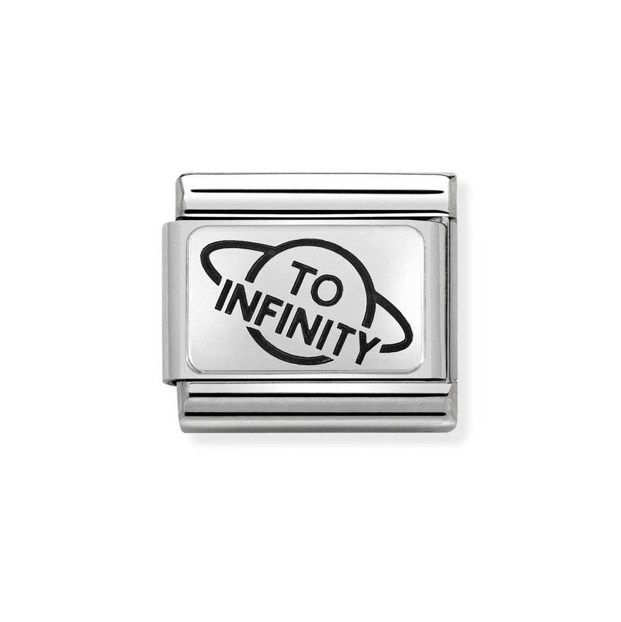 Nomination Classic Silver To Infinity Charm - MococoNomination330109/248033497478320Charms and Links