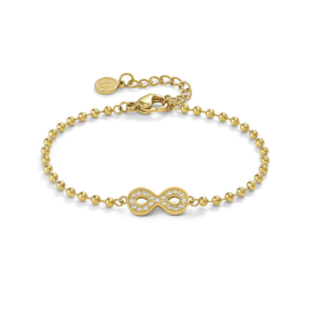 Nomination Gold Infinite Cubic Zirconia Bracelet - MococoNomination134006/0248033497554628Bracelets