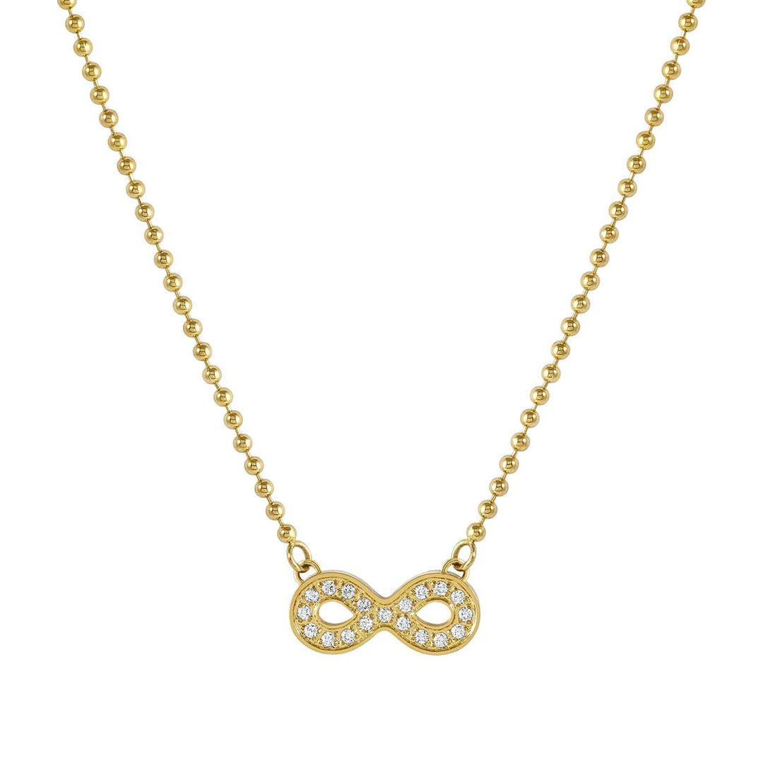 Nomination Gold Infinity Cubic Zirconia Necklace - MococoNomination134007/0248033497554673Necklaces