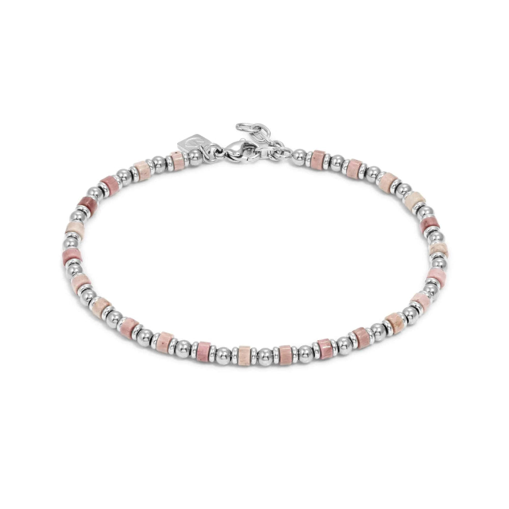 Nomination InstinctStyle Stainless Steel Pink Jade Sea Edition Ankle Bracelet image