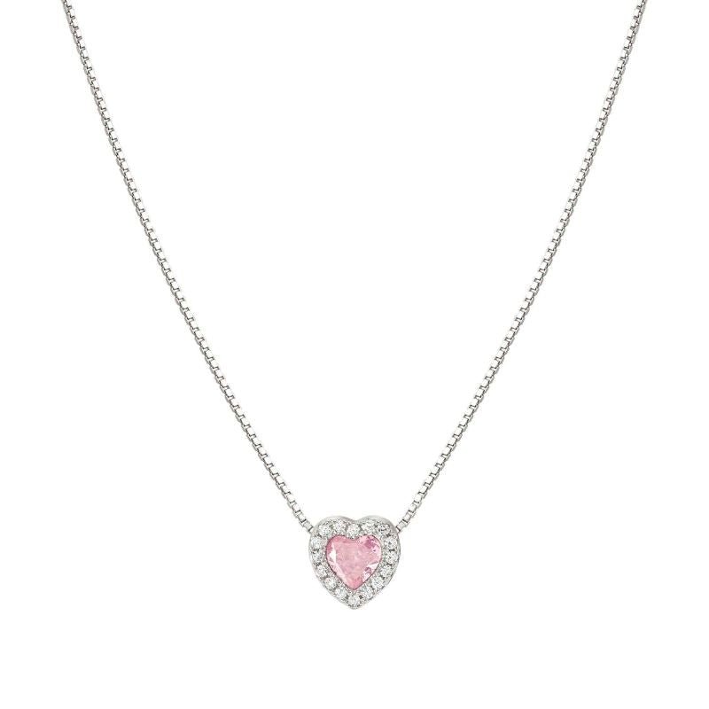Nomination Silver All my Love Pink Heart Necklace - MococoNomination240302/0028033497539861Necklaces