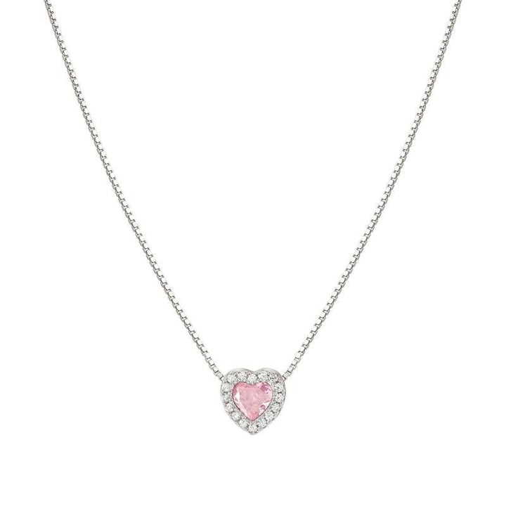 Nomination Silver All my Love Pink Heart Necklace - MococoNomination240302/0028033497539861Necklaces