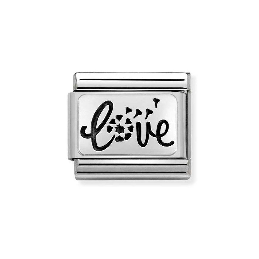 Nomination Silver Classic Love With Dandelion Charm - MococoNomination330109/598033497504869Charms and Links