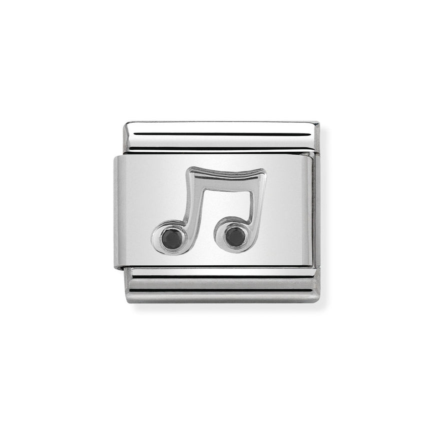 Nomination Silver Classic Music Note Charm - MococoNomination330311/088033497430519Charms and Links