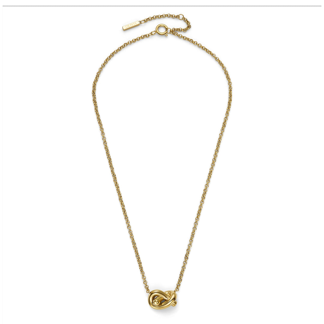 Olivia Burton Gold Lover's Knot Necklace - MococoOlivia Burton241002217613272610612Necklaces
