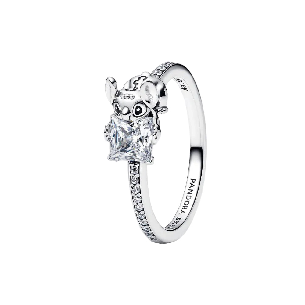 RinG★ Pandora Silver Disney Stitch & Stone Ring – Mococo