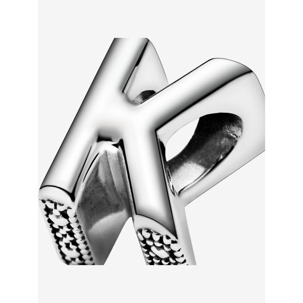 Pandora Silver Letter K Alphabet Charm 6