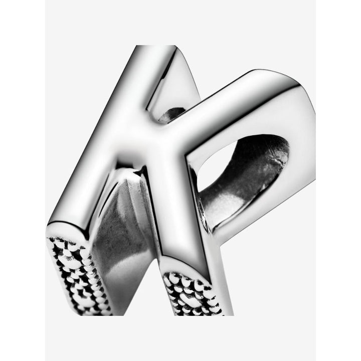 Pandora Silver Letter K Alphabet Charm 6