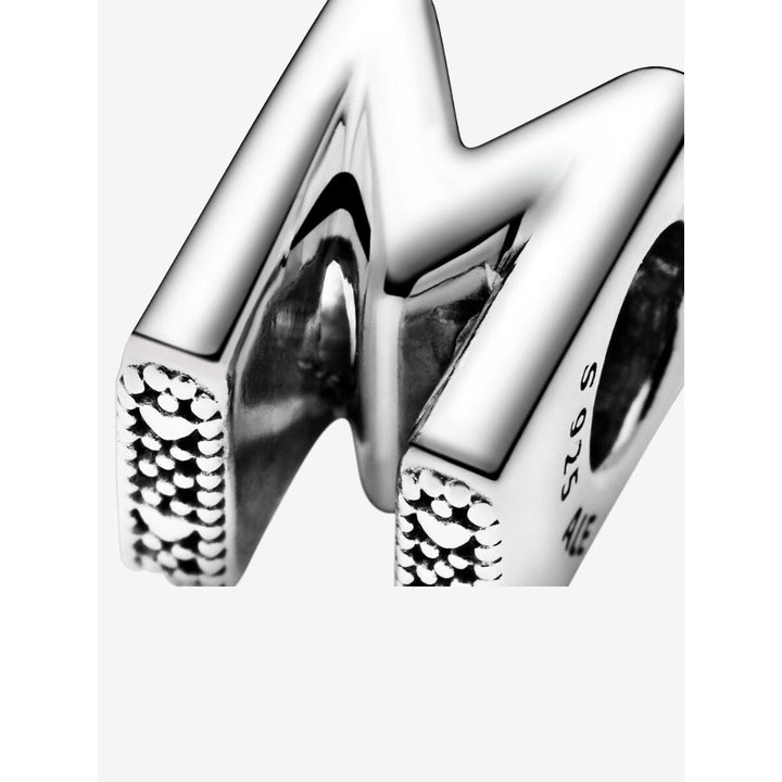 Pandora Silver Letter M Alphabet Charm 6