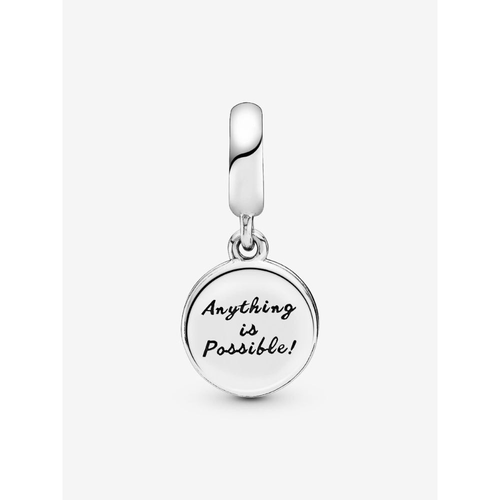 Pandora Silver Lucky Four Leaf Clover Dangle Charm 4