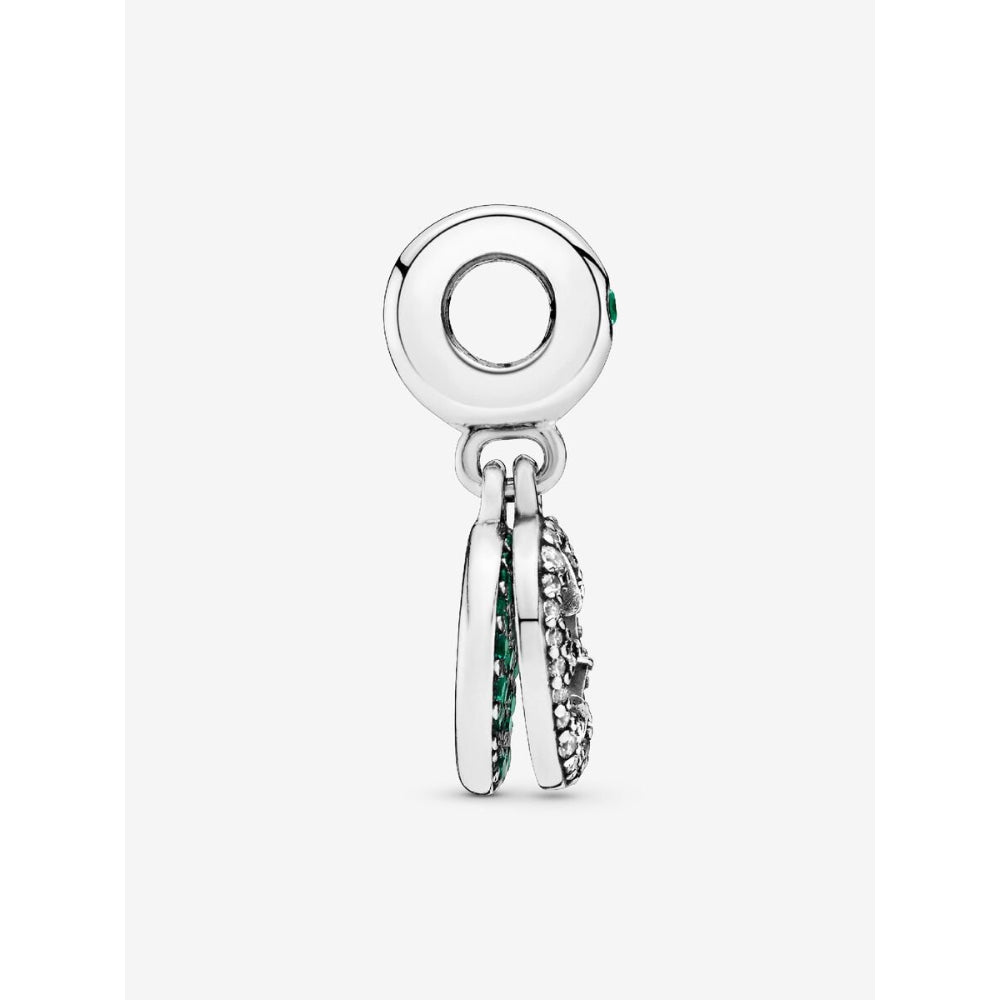 Pandora Silver Lucky Four Leaf Clover Dangle Charm 5