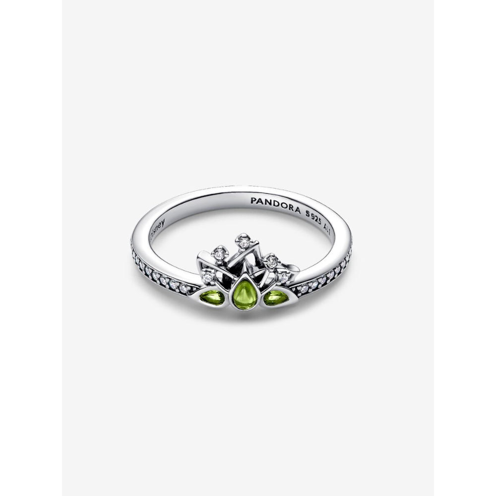 Pandora Sterling Silver Disney Princess Tiana Tiara Ring Image 5